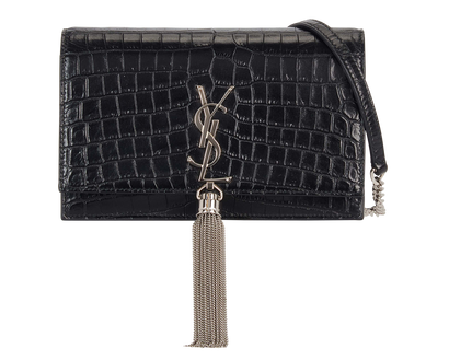 Embossed Kate Chain Wallet, front view